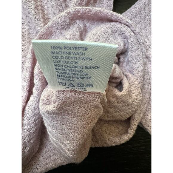 Simply Southern Woman’s Cowl Neck Long Sleeve Shirt Size L Pink, Fall, Bonfire - Picture 4 of 4